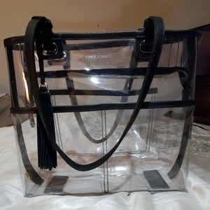 Clear Vince Camuto bag